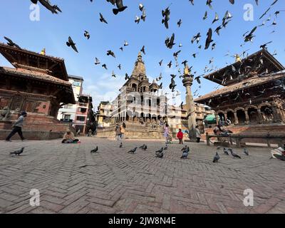 Patan Dunbar Square, Kathmandu, Nepal Stock Photo