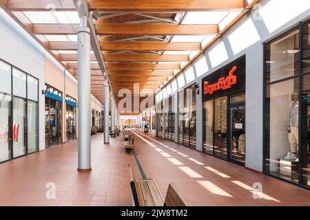 Tbilisi, Georgia - March 28, 2022: shopping galleries in shopping mall East Point. open concept shopping and entertainment center, where you and your Stock Photo