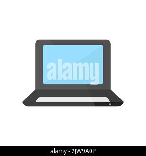 Laptop icon. Icon related to electronic, technology. flat icon style. Simple design editable Stock Vector