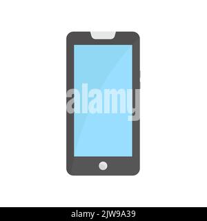 Mobile phone icon. Icon related to electronic, technology. Flat icon style. Simple design editable Stock Vector