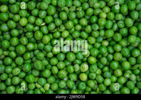 Abstract Background Texture Of Fresh Garden Peas Stock Photo