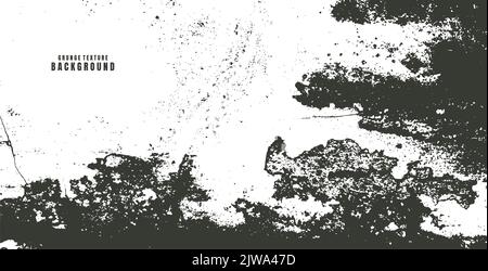 Abstract grunge texture monochrome background vectora Stock Vector