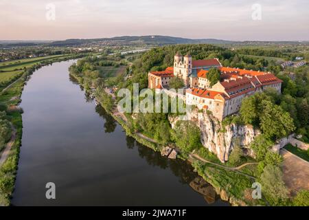 Benedictine abbey in Tyniec near Krakow, Poland Stock Photo