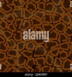 PATTERN TEXTURE COAT LEOPARD JAGUAR BROWN Stock Vector
