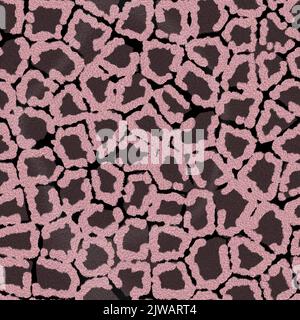 PATTERN TEXTURE PATTERN LEOPARD COAT JAGUAR COLOR PINK Stock Vector