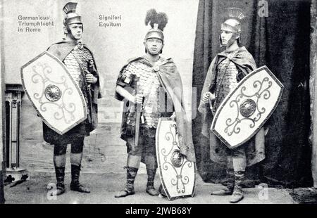 German's triumphtocht in Rome / Signifier Horse Stock Photo - Alamy