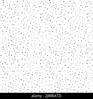 Vector seamless pattern with chaotic small dorts. Stock Vector