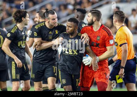 Gareth Bale Receives a Yellow Card