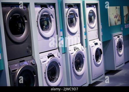 Berlin Germany. 04th Sep 2022. Cecotec washing machines at the