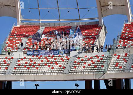 San Nicola stadium, Bari, Italy, September 03, 2022, Official Kombat Ball  Lega B 2022 - 2023 during SSC Bari vs SPAL - Italian soccer Serie B match  Stock Photo - Alamy