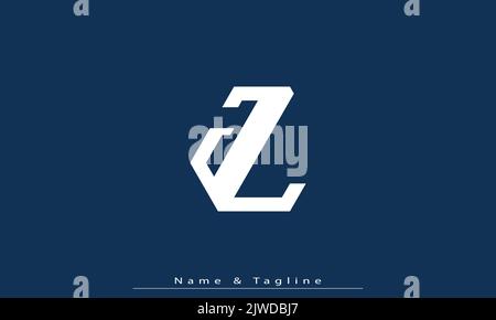Alphabet letters Initials Monogram logo JL , LJ Stock Vector
