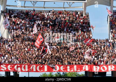 San Nicola stadium, Bari, Italy, September 03, 2022, Official Kombat Ball  Lega B 2022 - 2023 during SSC Bari vs SPAL - Italian soccer Serie B match  Stock Photo - Alamy