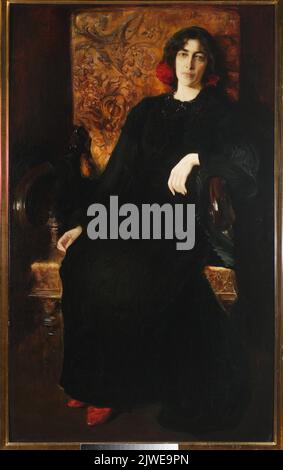 . Portrait of artist's wife Julia (Julia Stabrowska née Janiszewska