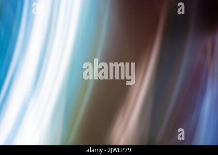 Abstract background, multi-colored abstract lines with highlights in cold colors. Backdrop Stock Photo