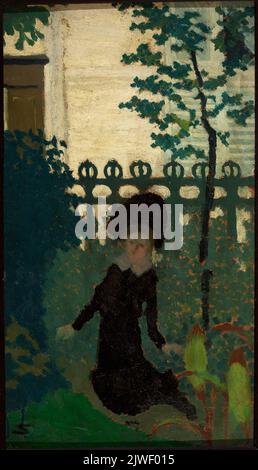 Girl in the garden. Vuillard, Edouard Jean (1868-1940), painter Stock Photo