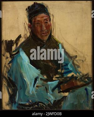 Chinaman. Krzyżanowski, Konrad (1872-1922), painter Stock Photo