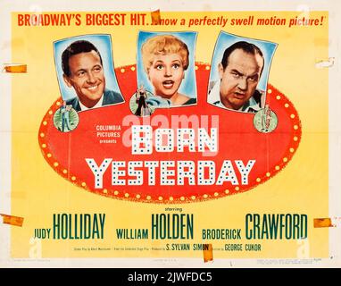Born Yesterday (Columbia, 1950) horizontal Stock Photo