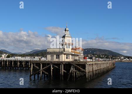 Dunoon pier, Scotland Stock Photo