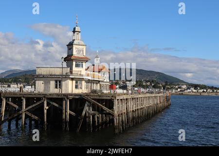 Dunoon pier, Scotland Stock Photo