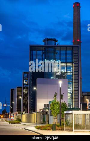 Lausward combined heat and power plant, gas power plant, steam turbine ...