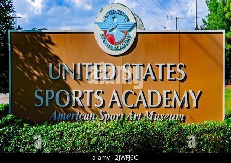 The United States Sports Academy, home of the American Sport Art Museum, is pictured, Sept. 4, 2022, in Daphne, Alabama. Stock Photo