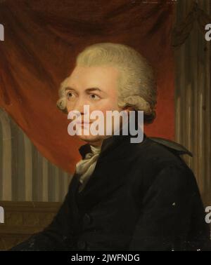 Portrait of Grzegorz Józef Vogler. Breda, Carl Fredrik von (1759-1818), painter Stock Photo