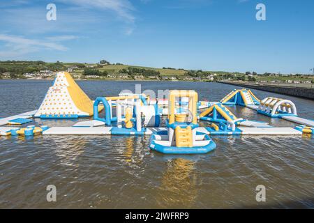 The Lagoon Activity Centre - Water Park and Activity Centre, Rosscarbery,West Cork, Ireland Stock Photo