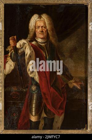 Portrait of Prince Heinrich von Sachsen-Merseburg (1661–1738). unknown, painter Stock Photo