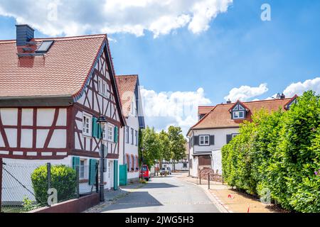 Historical city of Langen, Hessen, Germany Stock Photo