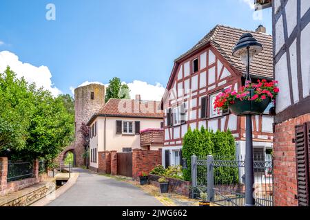 Historical city of Langen, Hessen, Germany Stock Photo