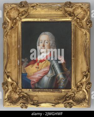 Franciszek I Lotaryński (1708-1765), syn Leopolda I i Elżbiety Orleańskiej. Meytens, Martin van (1695-1770), painter Stock Photo