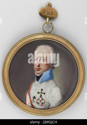 Karol Ludwik Habsburg (1771-1847), syn Leopolda II i Marii Ludwiki Burbon. unknown, painter Stock Photo