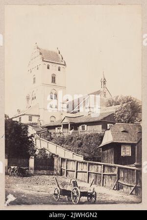 Warsaw. `Rybaki Street`.. Beyer, Karol (1818-1877), photographer Stock ...