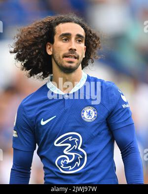 Marc Cucurella of Chelsea during the Premier League match Brentford vs