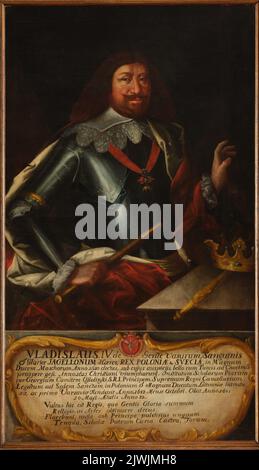 Portrait of Władysław IV Vasa, King of Poland. nieznany malarz polski, painter Stock Photo