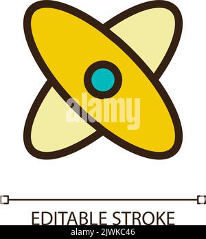 Science pixel perfect RGB color ui icon Stock Vector