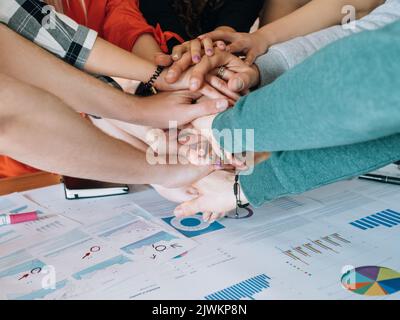 millennials business project development teamwork Stock Photo