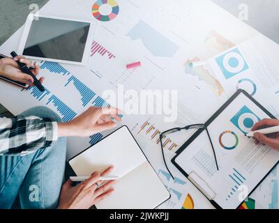 millennials creative generation smart business Stock Photo