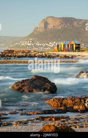 St James Tidal Pool, Cape Town, Western Cape, South Africa Stock Photo