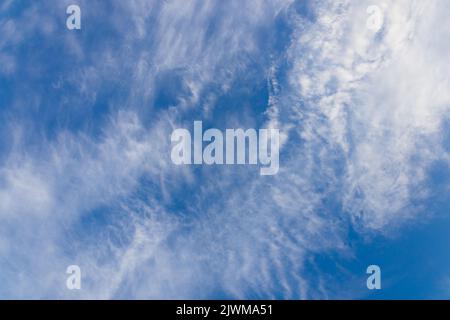 Blue sky with cloud background. Sky cloud clear Stock Photo