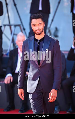 Venice, Italy. 05th Sep, 2022. Jean-Rege Page attends 'The Banshees Of Inisherin' red carpet at the 79th Venice International Film Festival on September 05, 2022 in Venice, Italy. Credit: Independent Photo Agency/Alamy Live News Stock Photo