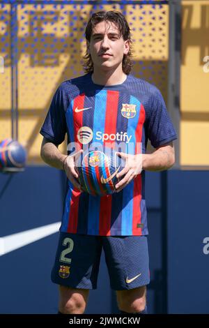 Barcelona, Spain . 6th September 2022;  Ciutat Esportiva Joan Gamper, Barcelona, Spain: La Liga football, Hector Ballerin new FC Barcelona player Credit: Joma/Alamy Live News Stock Photo