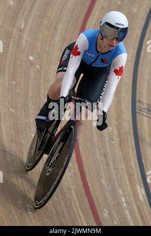 Sarah ORBAN of Canada in the Women's Sprint cycling at the 2022