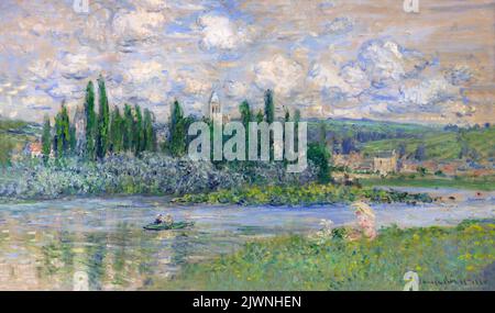 View of Vetheuil, Claude Monet, 1880, Metropolitan Museum of Art