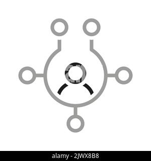 Information technology line icons. UI icon in a flat design. Thin outline icons pack. Stock Vector
