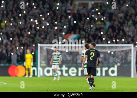 Glasgow, Escocia. 06th Sep, 2022. Carvajal of Madrid during the UEFA Champions League football match between Celtic and Real Madrid at Celtic Park, Parkhead in Glasgow, Scotland Credit: SPP Sport Press Photo. /Alamy Live News Stock Photo