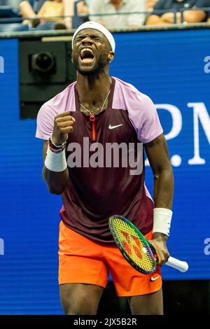Frances Tiafoe (USA) defeats Rafael Nadal (ESP) in R4 at the 2022 US