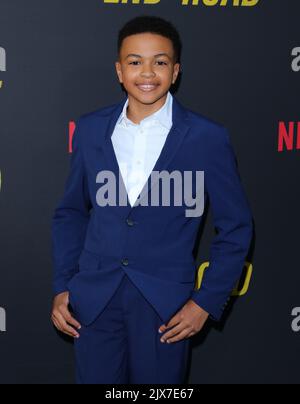 Hollywood, USA. 06th Sep, 2022. Shaun Dixon arrives at The Los Angeles Premiere of END OF THE ROAD held at The Tudum Theater in Hollywood, CA on Tuesday, September 6, 2022 . (Photo By Juan Pablo Rico/Sipa USA) Credit: Sipa USA/Alamy Live News Stock Photo