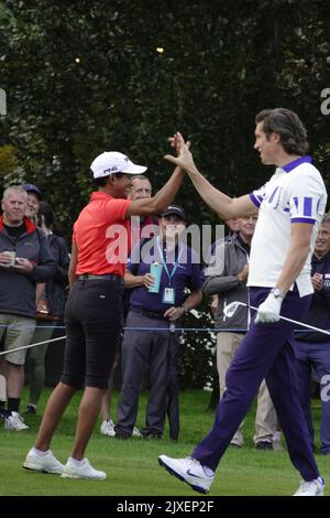 Naga Munchetty During The BMW PGA Championship 2022 Celebrity Pro Am At naga-munchetty-during-the-bmw-pga-championship-2022-celebrity-pro-am-at