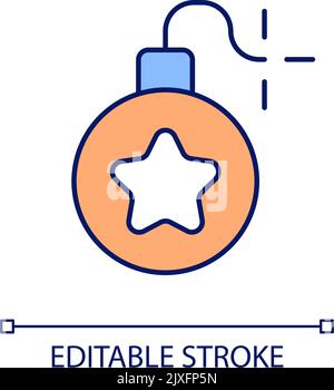 Creator economy boom RGB color icon Stock Vector
